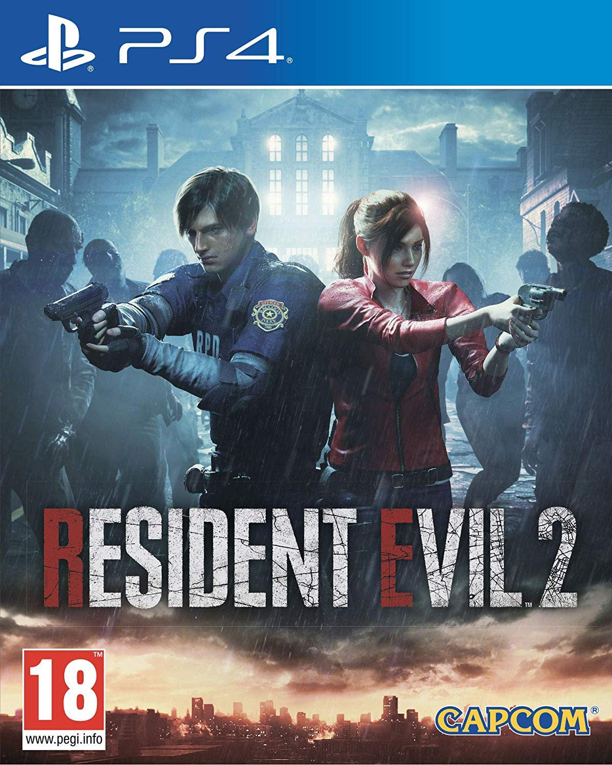 Resident Evil 2 PS4 Videogioco Survival Horror Capcom Fotorealismo Terza Persona