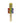 Microfono Wireless Rainbow High Kar RH0929 Oro con Altoparlante Integrato OTL