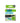 DYMO D1 Standard Etichette Poliestere Nero su Verde 12mm x 7m per LabelManager