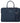 dbramante1928 Fifth Avenue Valigetta 15" Blu Ecopelle Riciclata con Tracolla Rimovibile