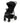 Kinderkraft Trig 3 Passeggino Leggero Nero Ripiegabile con Ruote Antiforatura