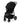 Kinderkraft Trig 3 Passeggino Leggero Nero Ripiegabile con Ruote Antiforatura