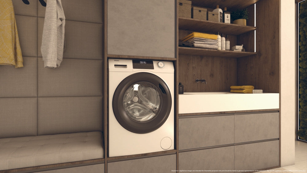 Haier HW80BP14929AS Lavatrice 8kg Carica Frontale 1400 Giri Classe A Bianco