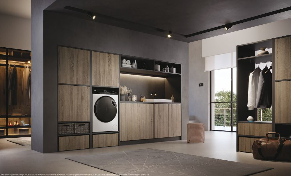 Haier I-Pro Series 5 Lavasciuga 8/5kg 1400 Giri Bianca Wi-Fi HWD80-B14959U1