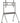 Hikvision 55-75" Interactive Screen Stand with Wheels DS-D5ABKY2-S