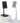 Rock Supporto Allungabile per Smartphone e Tablet, Docking Station Compatta Bianca