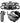DJI Avata 2 Drone FPV Quadricottero Nero RTF con Fotocamera 4K 12MP Fly More Combo