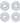 Ecovacs Panno Mop Bianco per Robot Aspirapolvere OZMO Turbo T50 - Set 4 Pezzi