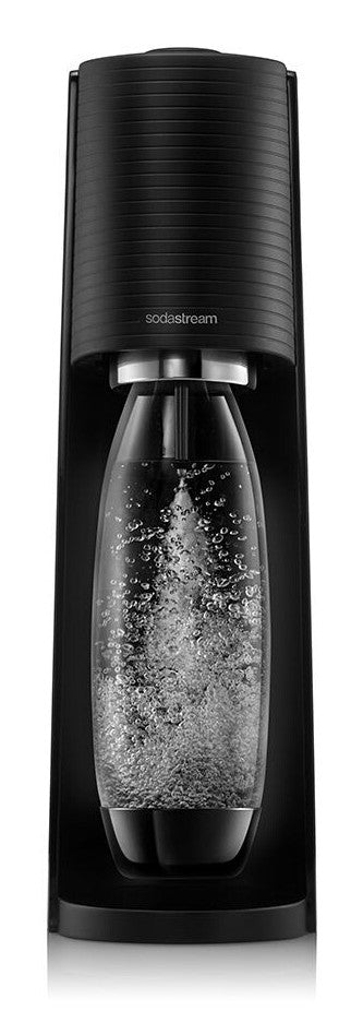 SodaStream Terra Nero Gasatore con Cilindro CO2 e Bottiglia 1 Litro