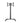Multibrackets Supporto TV Pavimento 32-63" Portatile 50kg Nero con Ruote