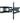 Value Supporto TV Parete Nero 37-70 pollici VESA 600x400 Max 50 kg