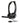 Hamlet HHEADMUS Cuffia USB per Computer Over-ear con Microfono Regolabile Nero