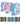 Giotto Astuccio 3 Zip Candy Cat Assortiti Completo di Corredo Scolastico
