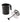 Snips Montalatte Manuale Nero 0,50 LT Made in Italy Cappuccinatore Schiuma Latte