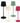 New Majestic Lampada da tavolo LED 2W nera IP54 ricaricabile 3 modalità touch USB-C