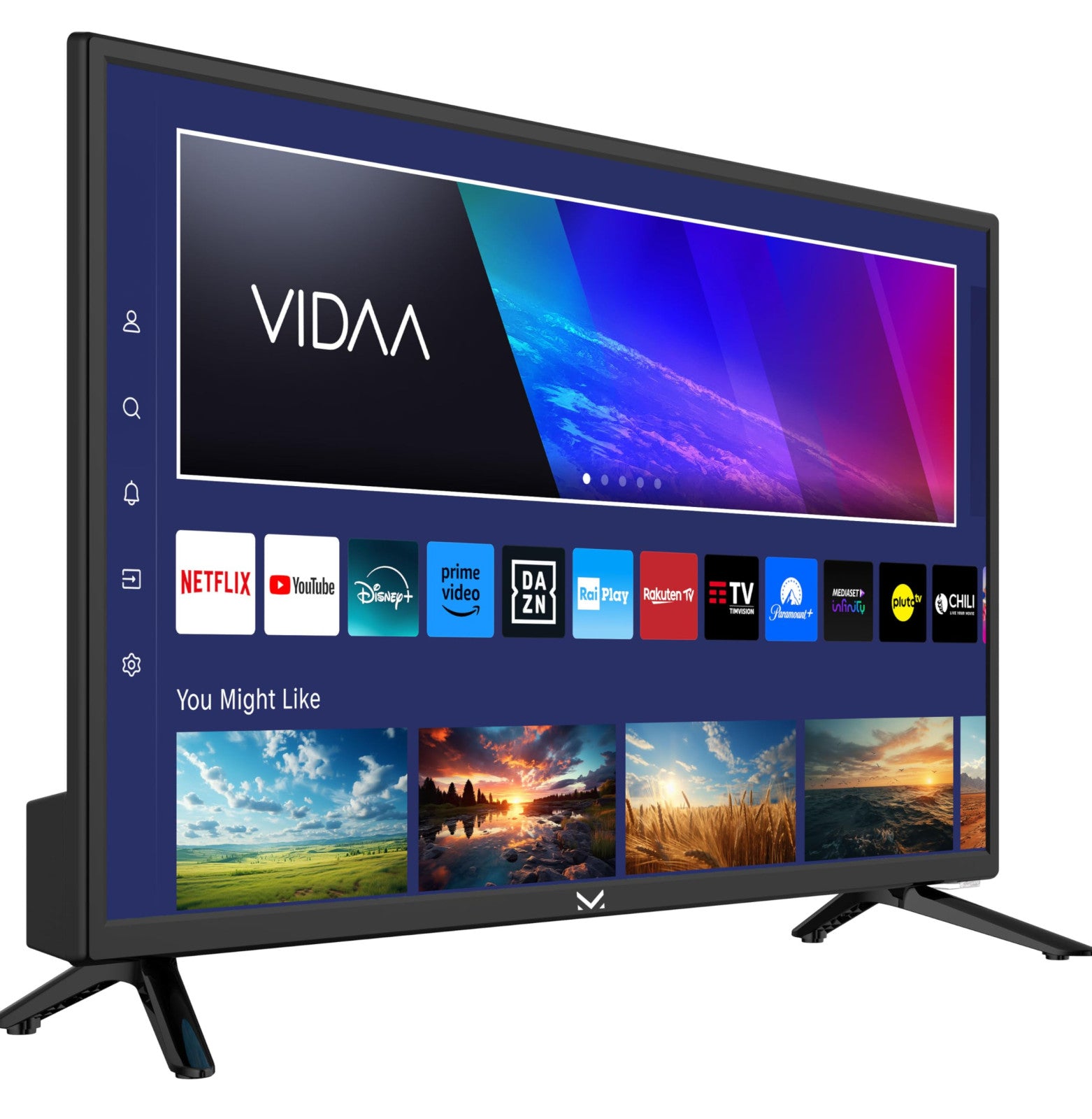 Majestic SM424 V1 Televisore Smart TV LED 24