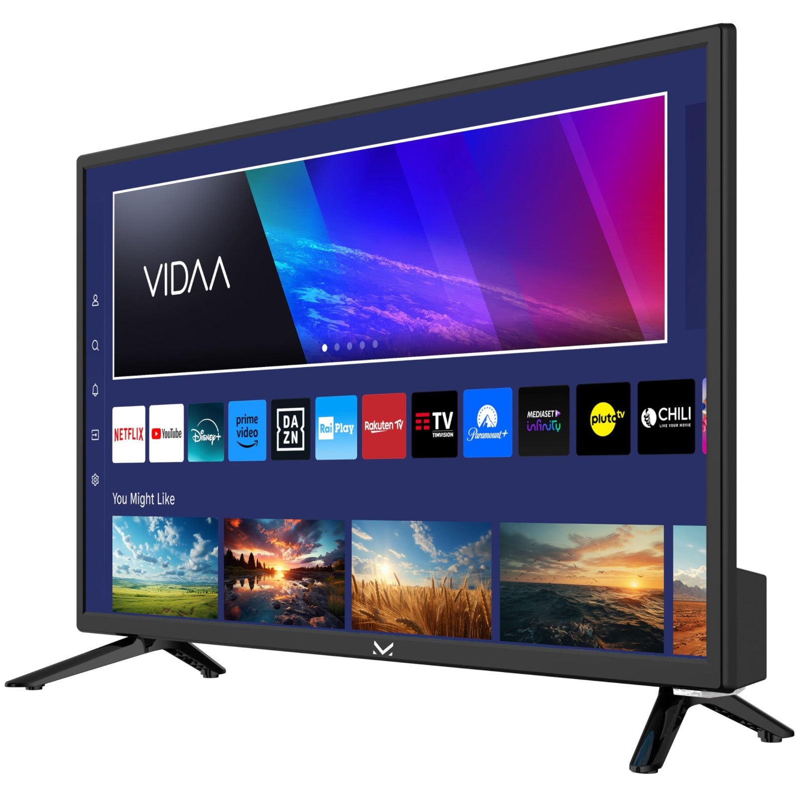 Majestic SM424 V1 Televisore Smart TV LED 24