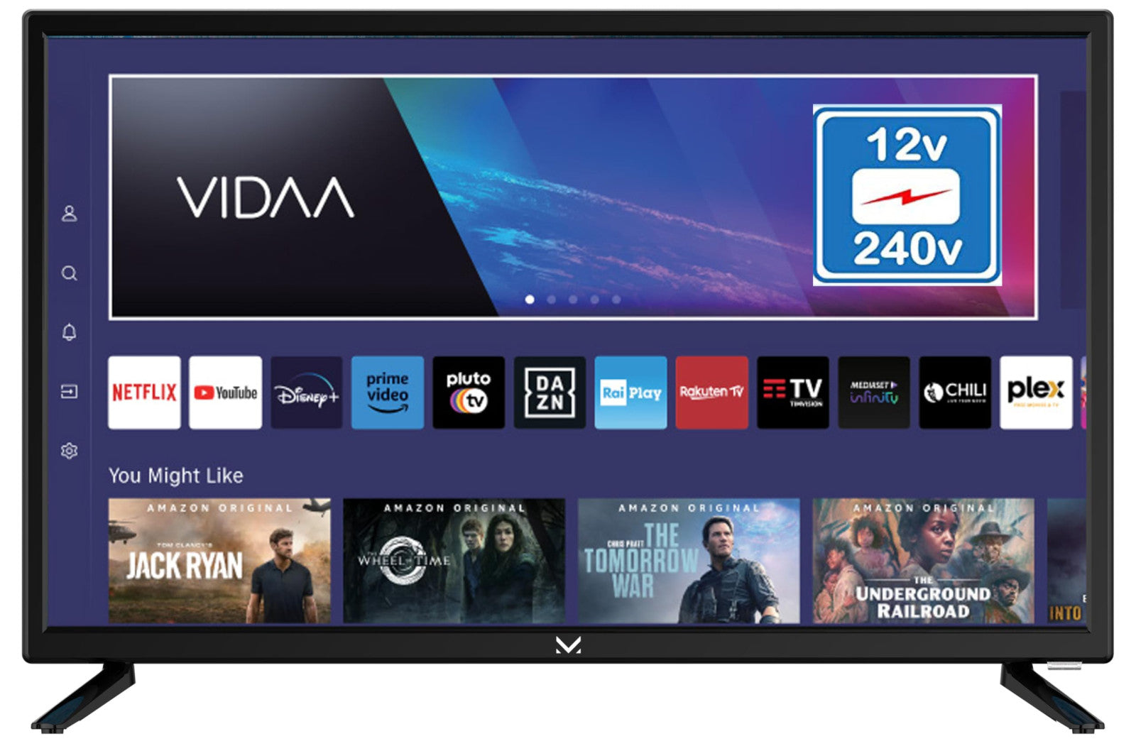 Majestic SM424 V1 Televisore Smart TV LED 24