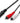 nuovaVideosuono Cavo audio 1,5m 3.5mm a 2 RCA maschio nero accessori audio