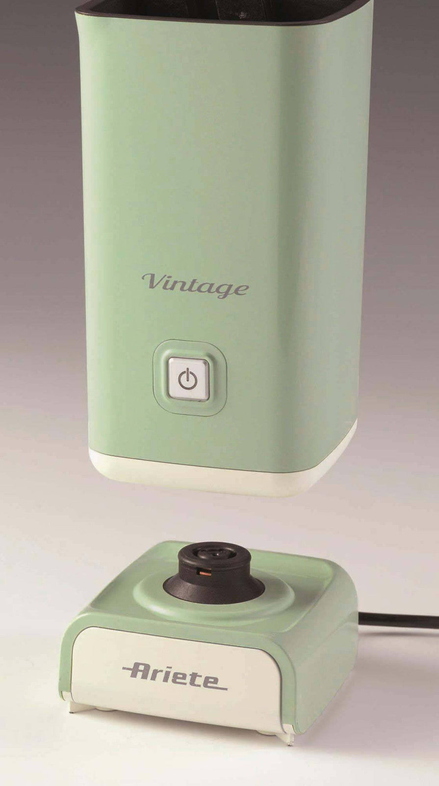 Ariete Cappuccinatore Vintage 2878 Verde 500W Montalatte Caldo e Freddo 0.25L