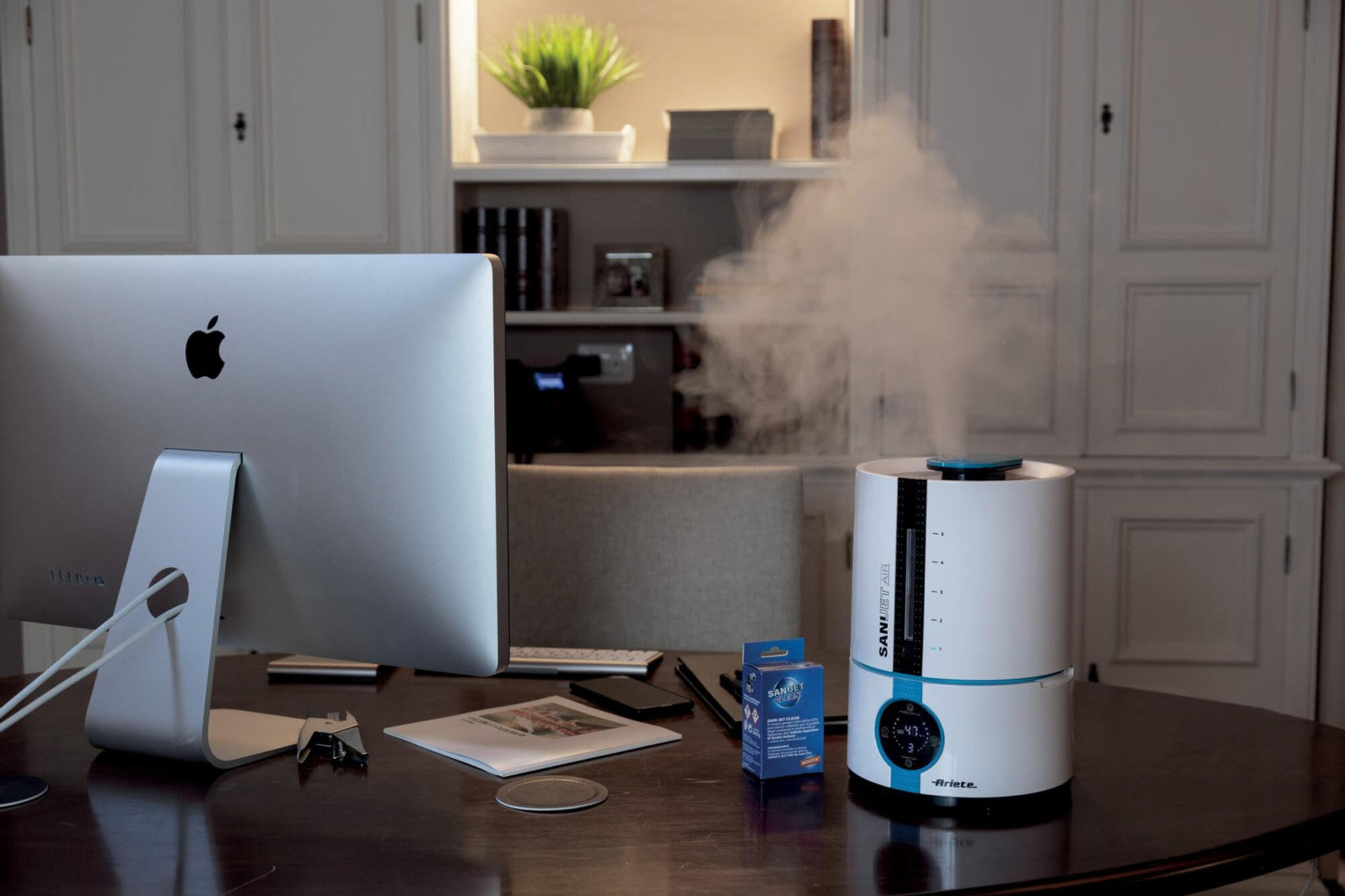 Ariete Sani-Jet Air 2836 Umidificatore Ultrasuoni 5L Bianco per Ambienti fino a 90 m²