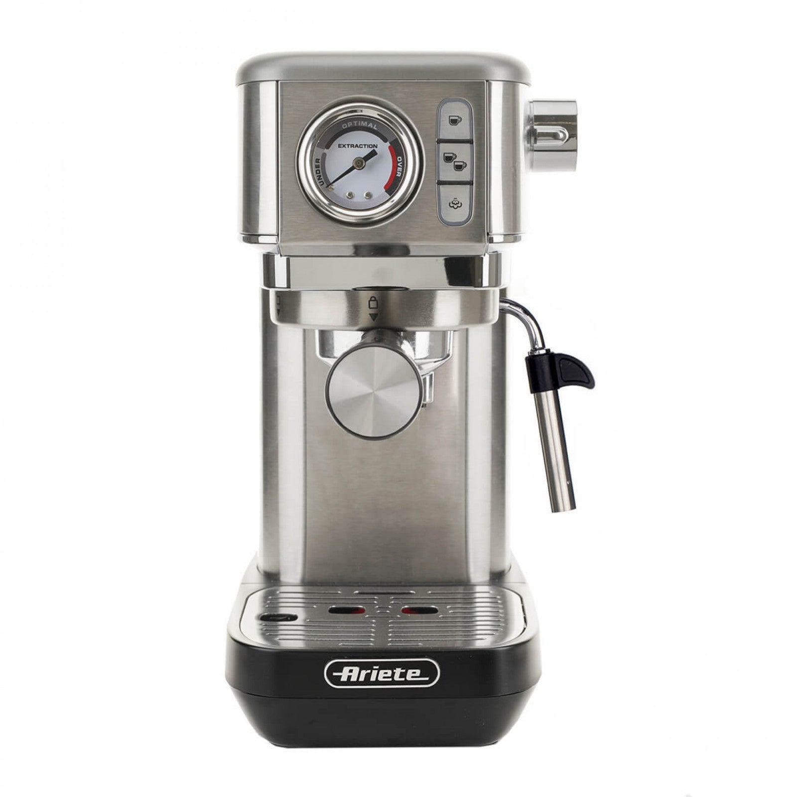 Ariete 1381 Macchina Espresso Manuale 15 bar Cialde ESE e Caffè Macinato 1300W