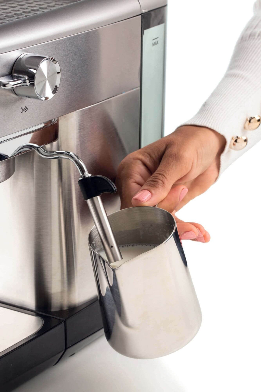 Ariete 1381 Macchina Espresso Manuale 15 bar Cialde ESE e Caffè Macinato 1300W