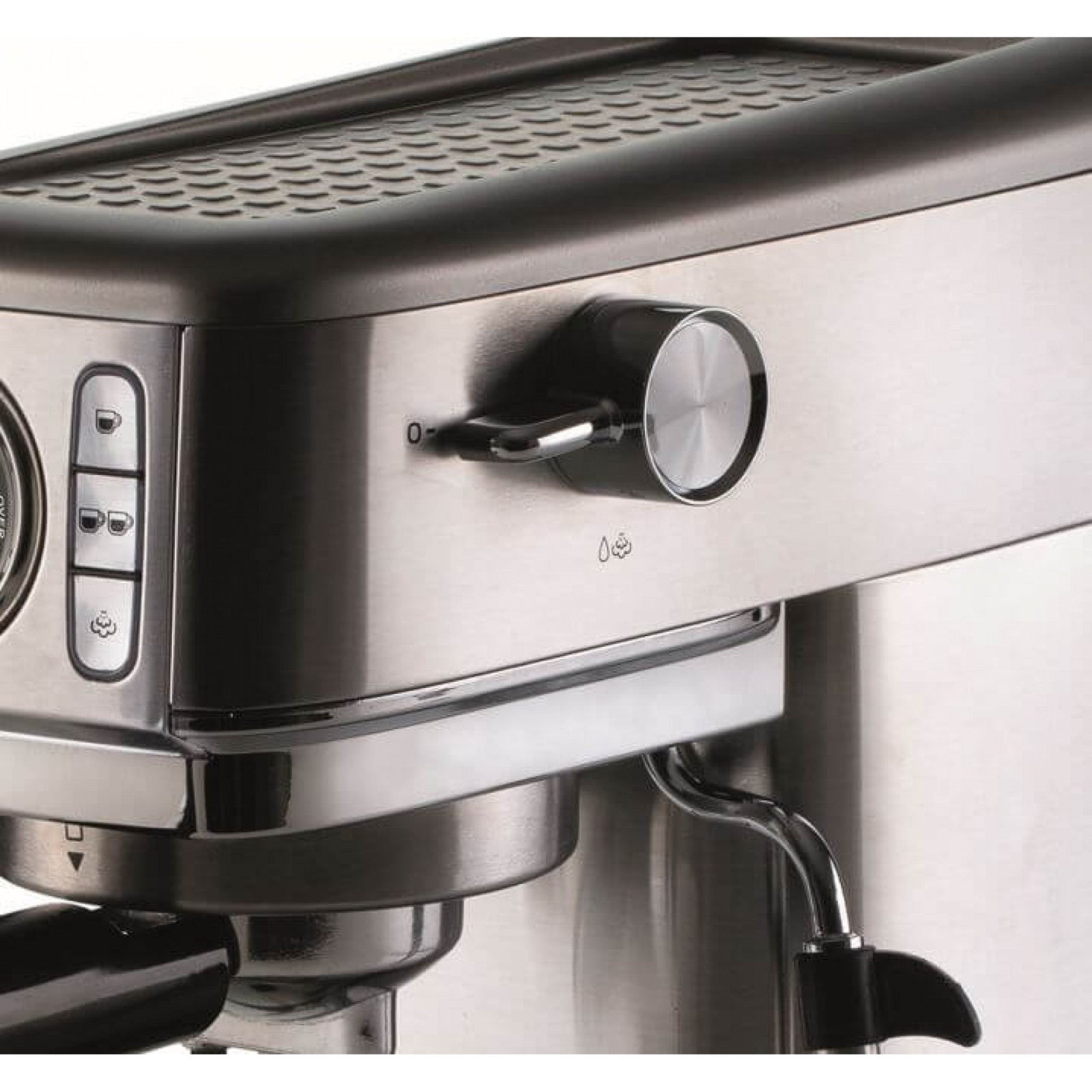 Ariete 1381 Macchina Espresso Manuale 15 bar Cialde ESE e Caffè Macinato 1300W