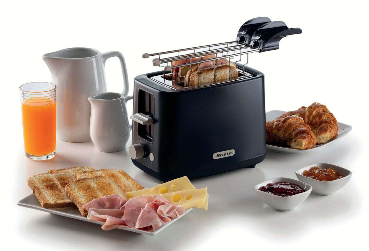 Ariete Tostapane Breakfast 157 2 Fette 7 Livelli 760W Dark Sahara Grey