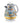 Ariete Positano 2869 Kettle 1.7L 2200W Cordless Yellow/Blue Automatic Shut-off