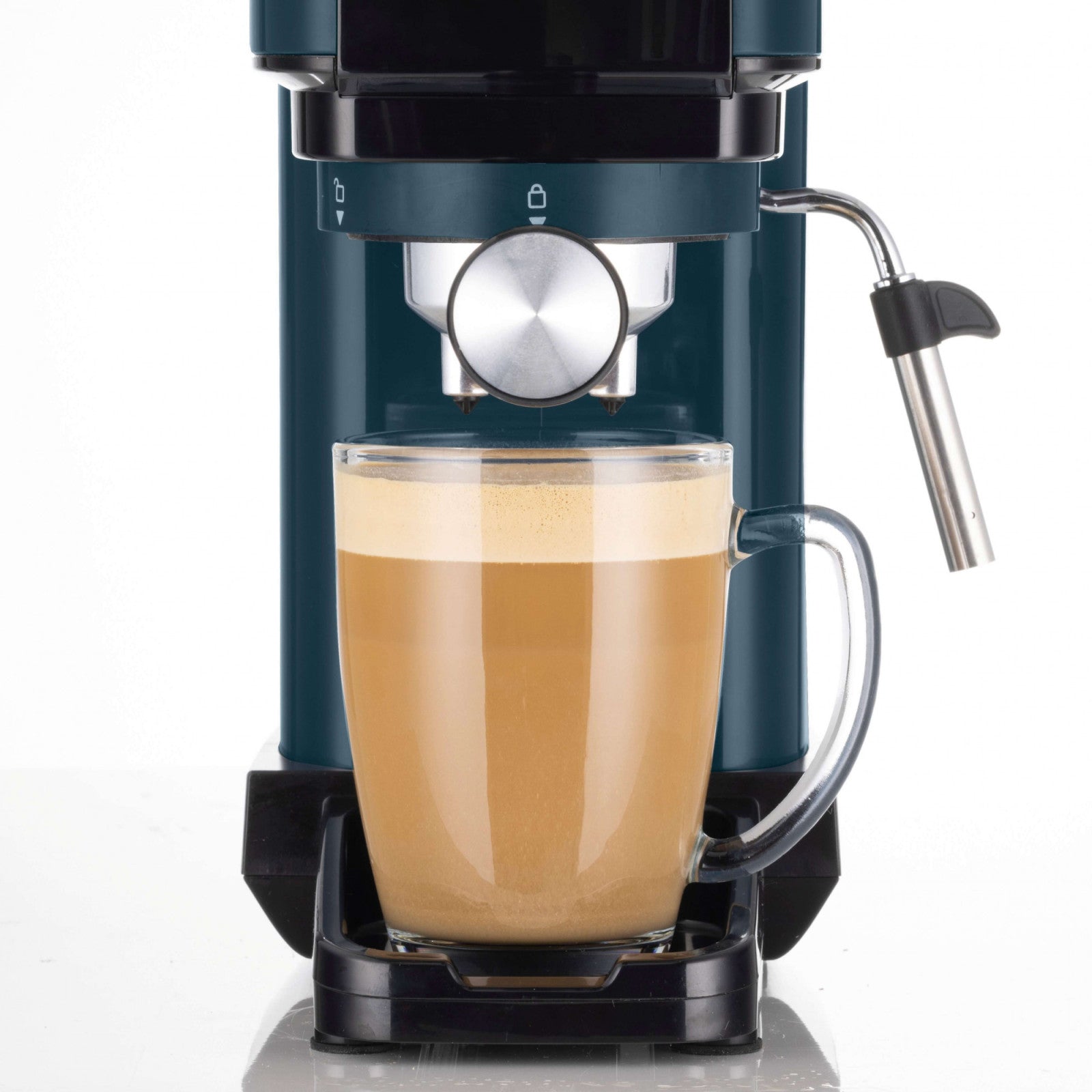 Ariete Macchina Caffè Espresso 1399 Bianca 1300W 15 bar Cialde E.S.E. e Macinato