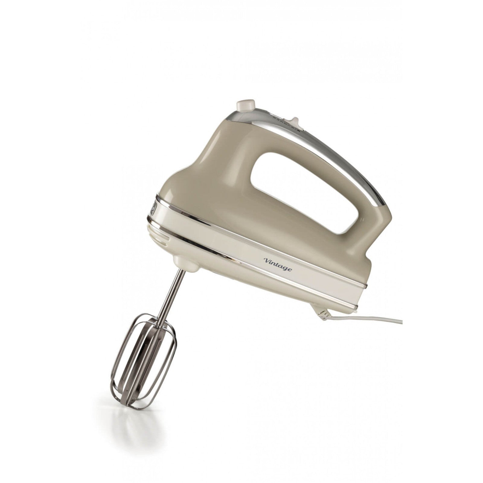 Ariete 1548 Sbattitore manuale vintage 450W 5 velocità + Turbo beige