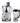 Ariete 1782 Gourmet Pro Moderna Robot da Cucina 3L 1000W Bianco con Frullatore