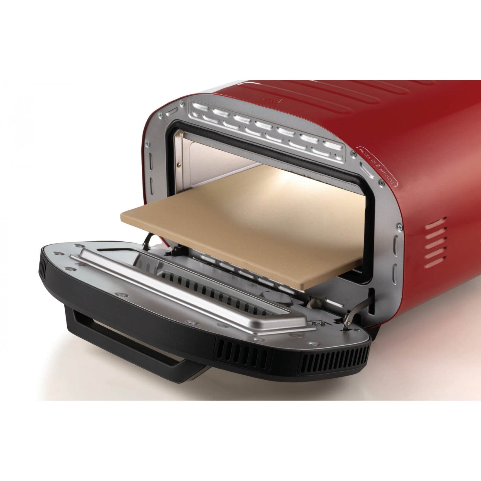 Ariete Forno Pizza Da Gennaro 3901 Rosso 2200W 430°C Cottura 2 Minuti