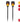 Velamp OLYMPIA XL Set 2 Lampade Solari LED Effetto Fiamma Ricaricabili 59cm
