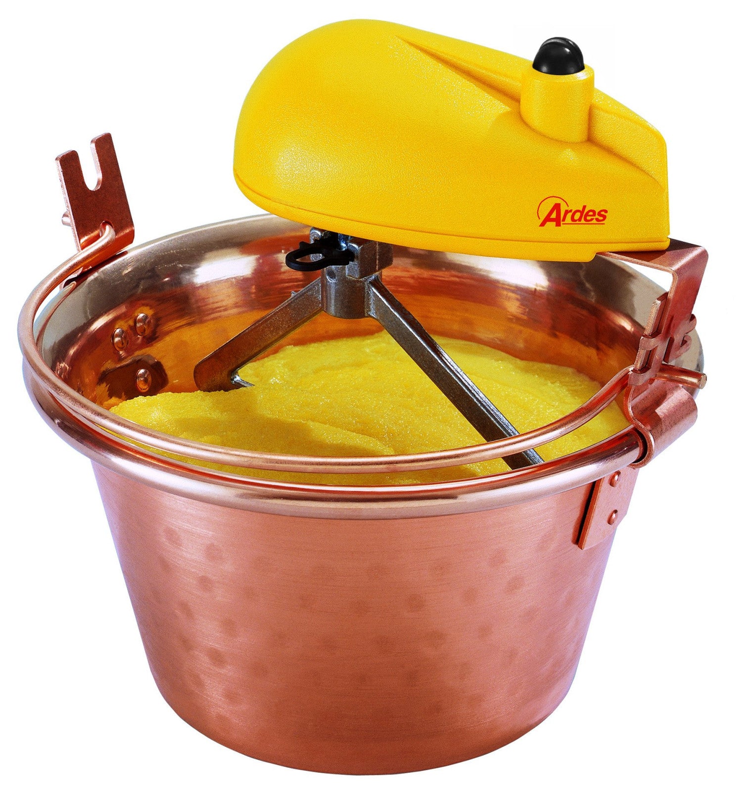 Ardes Paiolo Elettrico in Rame AR2460 per Polenta e Marmellata 4/7 Persone Ø 26 cm