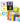 Clementoni Gioco Educativo Alfabeto 3-6 Anni Stencil e Stickers Multicolore 16726