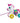 Clementoni Baby Unicorn Jouet interactif à tirer Multicolore 6 mois-3 ans 17803