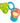 Clementoni Key Interactive Activity Newborns 17893 Stimulation auditive électronique multicolore