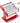 Imperia Sfogliatrice Manuale IPasta Classica 4120 Rossa in Acciaio per Pasta Fresca