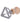 Imperia Triangular Ravioli Cutter 7810 - Kitchen Tool with Ergonomic Handle