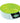 Melchioni Bilancia da Cucina Elettronica 5kg Verde e Bianco Rotonda Touch LCD