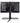 Meliconi Stand 200 Supporto TV Orientabile da Parete 14-40" Nero Alluminio VESA
