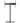 Meliconi Stand 600 Adjustable Floor TV Stand 50-82" Black Tempered Glass Base