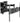 Meliconi Extra 400SDRP Plus Supporto TV Parete Regolabile 32-85" Nero 55kg