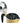 Bialetti Orzo Express Gran Gala Moka 2 tazze Nero Giallo in Alluminio