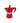 Bialetti Moka Rossa BS263C Caffettiera Alluminio 130ml Valvola Sicurezza