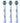 Oral-B Precision Clean Replacement Heads 3 pcs White for 3D/2D Toothbrushes