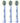 Oral-B Pro Floss Action Replacement Heads 3 pieces Compatible with Oral-B 3D/2D