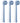 Oral-B Pro Sensitive Clean 3 White Ultra-Soft Replacement Heads for 3D/2D